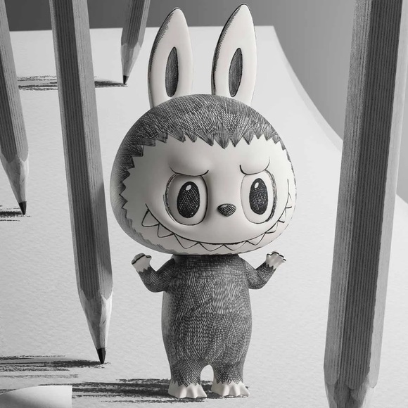 Labubu Sketch 400% - Picture 2 of 4